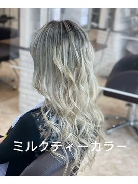 リッシュ 四街道店(Lish) ミルクティーカラー