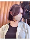 韓国風レイヤーボブ
