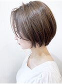 小顔、小頭ショート♪菊岡