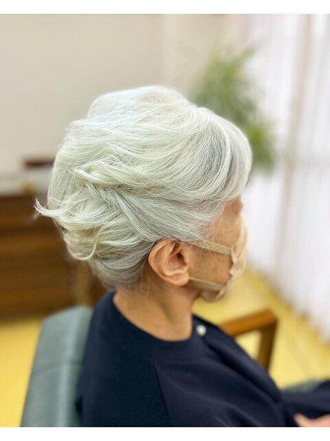 和装ヘアアップ