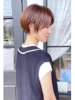 アイル(I'll)&nbsp;小顔ショート前髪ありイメチェン20代30代40代50代ショートボブ