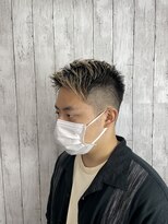 ビューティドレッセヤマノ 池袋パルコ(Beauty Dresse YAMANO)&nbsp;【MEN'S HAIR】【ハイライト】セクションカラーベリーショート