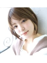 クレドガーデン 柏(CRED GARDEN)&nbsp;小顔ナチュラルボブ×大人ショートボブ×ウェーブ 20代30代40代