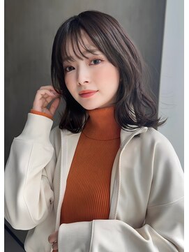 ナイロン 西葛西店(NYLON.) 〈NYLON.〉ゆるふわウェーブ×シースルーバング