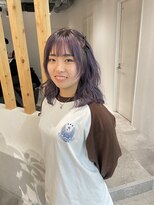 アイリー 名古屋(A/LEE)&nbsp;ラベンダー！ブリーチ3回~