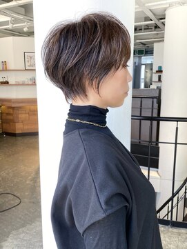 グランデ ビス(GRANDE bis) #透け感ショート #束感ショート #大人ショート