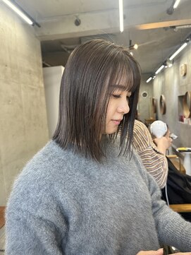 ソルトウォーター(SALT WATER) ハイライトカラー オリーブグレージュ