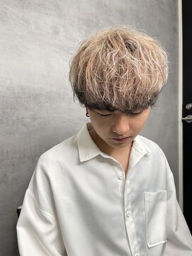 ネクスト 静岡店(NEXT) NEXT静岡　エンドカラー　マッシュウルフ　ミルクティーベージュ