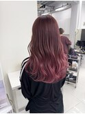 グラデーションカラーバレイヤージュインナーカラー ryota