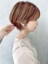 セイドット オモテサンドウ(Say. omotesando)&nbsp;say.原田美千留　くびれショート ベージュ ミルクティーベージュ