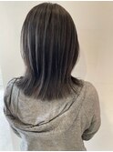 透明感抜群外国人風カラー★カット+イルミナカラー+うる艶TR