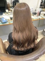 ネオリーブアイム 横浜西口店(Neolive aim)&nbsp;ブリーチなしカラー　ダブルカラー　ベージュ　横浜