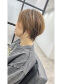 ショート ボブ 白髪ぼかし 縮毛矯正 髪質改善