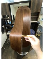 アールサロンプラスキャスパ 自由が丘(Rrsalon+CASPA) 《髪質改善》R.HASエクソソーム水素トリートメント+カラー