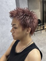 アンディ 御堂筋なんば店(ANDY)&nbsp;【ピンクカラーのスパイキーショート！】中川誠也