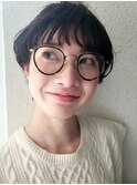 【新宿】ショートボブマッシュ20代30代40代似合わせカット