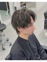 ブライト(BRIGHT)&nbsp;センターパートウルフハイライト