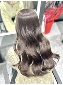 【安藤】透明感チョコグレージュ