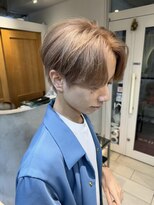 キャンバス バイ ネオリーブ 横浜西口(Canvas by neo.)&nbsp;横浜★ミルクティーベージュメンズハイトーン