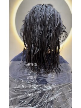 ジーナ 南草津(Zina) before 美髪縮毛矯正