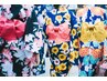【7・8月限定】浴衣着付け・ヘアアレンジ（１０時１７時限定）
