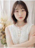 顔回りレイヤーカット小顔くびれミディアムa上尾20代30代40代