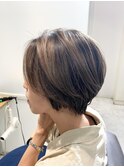ショートバレイヤージュ