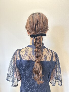 サロントキ(salon to/ki) 編みおろしアレンジ☆