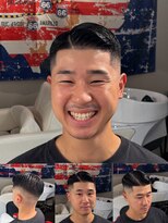 サンアンドマーリィズバーバー 駅前店(SON&MARLEY'S BAR BER)&nbsp;王道サイドパート/厚木バーバー