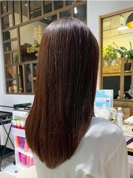 ヘアリゾート粋 リマ 銀座店(lima) ストレートロング/ナチュラルブラウン/艶髪