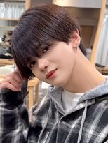 ナチュラル 渋谷(NATURAL)&nbsp;ラウンドマッシュ/縮毛矯正/ダブルカラー[メンズ/渋谷]