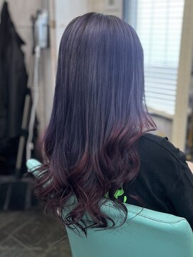 ヘアースタジオ ゴーゴー ヘアー(HAIR STUDIO GOGO HAIR) バイオレットグラデーション
