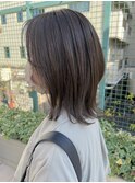 くびれレイヤー　似合わせレイヤーカット　ナチュラルブラウン