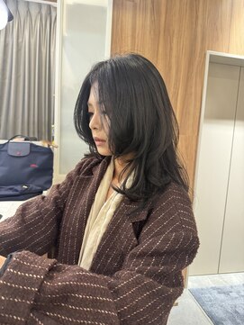 ビュートリアム ギンザ(BEAUTRIUM) ワンカールでたっぷりレイヤーカット＊顔周り＊ハッシュカット