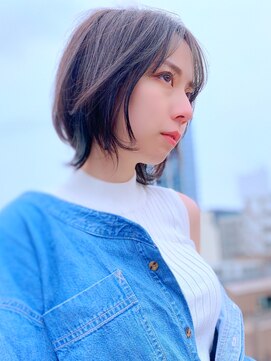 ラウンジ モリオ イケブクロ(Lounge MORIO Ikebukuro) 【morio】大人女性長めのショートヘア♪