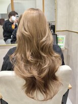 ジーナ 高槻(Zina) ミルクティーベージュ/リバース巻き