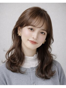 セブンルックス(7LOOKS) 大人の抜け感ウェーブ7LOOKS/顔まわりレイヤー/パーマ