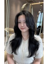 ジル(JILL)&nbsp;【学生支持◎】韓国レイヤー × 透明感ダークブラウン