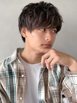 リヤン 表参道(lyann) リバースセンターパートモテ髪アップバングニュアンスパーマa