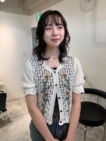  fit stand 千葉/ショートボブ/カット/パーマ/ダブルカラー/トリートメント/縮毛矯正&nbsp;イメチェン/ピンクベージュ/アンブレラカラー[千葉]