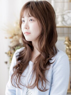 カバーヘア ブリス 戸田公園西口店(COVER HAIR bliss) シースルーバング小顔シャギーカットブリーチなしa戸田公園20代