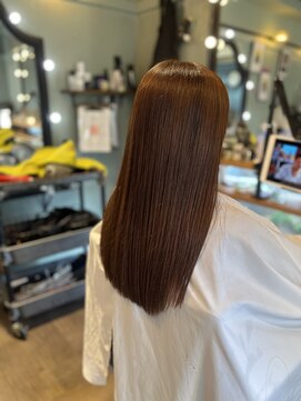 ロゴヘアー(LOGO) 【カシミアのような髪質改善】アマトラ髪質改善トリートメント
