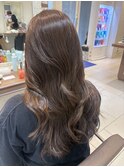 韓国ヘア髪質改善ブリーチなしダブルカラーアッシュベージュ