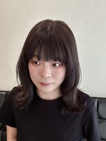 マナ(mana)&nbsp;くびれボブ、ラベンダーグレージュ