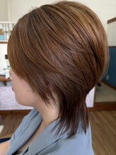 ヘアー オリナス(hair ORINAS) 【360度美シルエット】乾かすだけで決まる大人ウルフショート