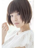 小顔ショートボブ
