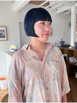 ヒュッゲ(hygge)&nbsp;ネイビーボブ