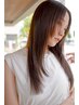 【柔らかな手触りストレート】最新縮毛矯正＋カット+marbb SPA 22500→￥20250