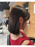 【hug 】《駒場聡》2018、オーダーの多い切りっぱなしボブ☆