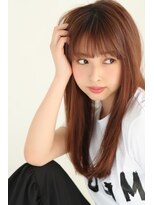パティオンツー(PATIONN2)&nbsp;ブルージュロングナチュラルストレートセクシー似合わせカット